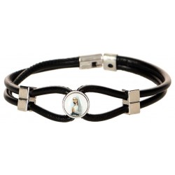 Armband bruin / zwart