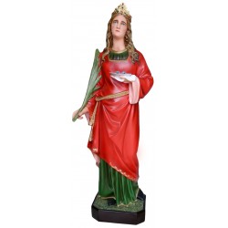 Statue St Lucy 107 cm in resin
