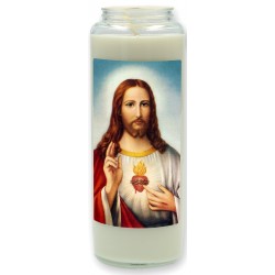 9 days candle in glas /...