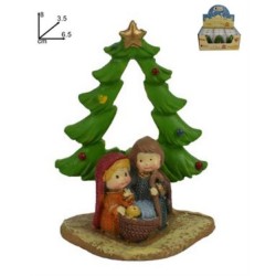 Nativity 8 cm color