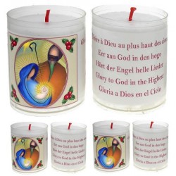 Set of 4 candles  Christmas...