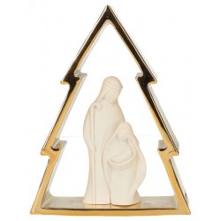 Nativity in a gold...