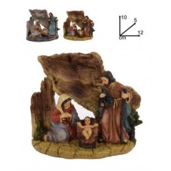 Crèche de Noël (étable +...