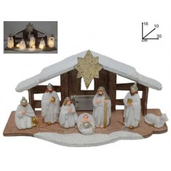 Crèche de Noël (étable +...