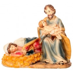 colored Nativity 12 cm