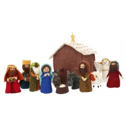 Felt christmas nativity for...