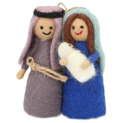 Felt nativity to hang...