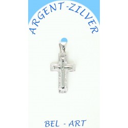 Croix  Argent  18 X 12 Mm