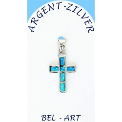 Croix  Argent  "Opal" 18 X...