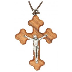 Cross on cord  50 x 38 mm...