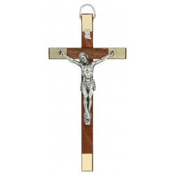 Croix Murale - 13 cm - Bois...