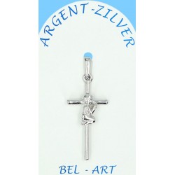 Kruisje Zilver - 25 x 13 mm