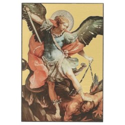 Icône 9.5 X 6.3 cm St Michel