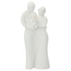 Holy family 20 cm porcelain...