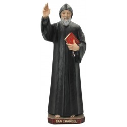 St. Charbel Statue 40 cm resin
