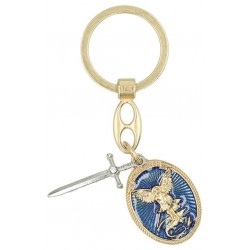 Key ring  Saint Michael