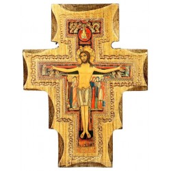 Cross St Damien  17 X 13 cm
