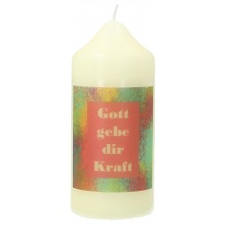 Bougie   120/50  "Gott gebe...
