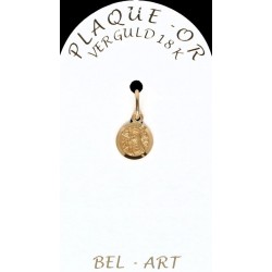 Médaille plaqué-or - Ste...
