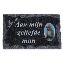 Plaque Cimetiere Aan Mijn...