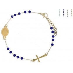 Stalen armband met kruis...