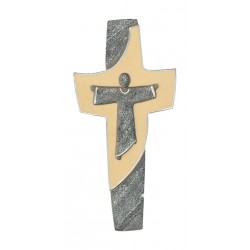 Cross Wooden Sculpt 23cm...