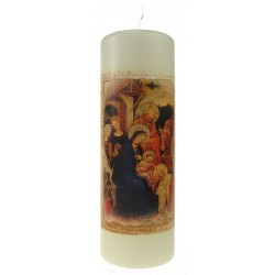 Bougie 180 X 60 mm - Nativité