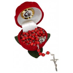 Ecrin rose + Chapelet...