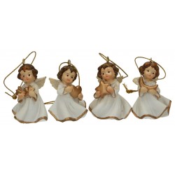 Lot de 4 - Ange A Suspendre...