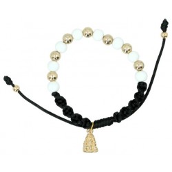 Armband/koord gevlochten...