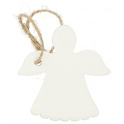 Engel om te hangen in witte...
