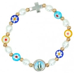 Armband op elastiek Murano...
