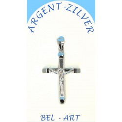 Kruisje zilver met Christus...