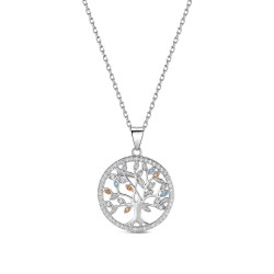Chaine en argent rhodié...