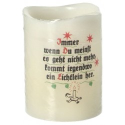 LED Kaars   65/50 "Immer...