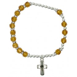 Elastic bracelet glass