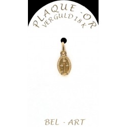Gold plated medal...