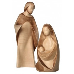 Holy Family 23 Cm  Wood colors