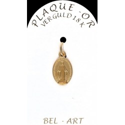 Gold plated medal...