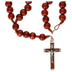 Rosary rope  Natural Wood...