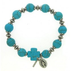elastic bracelet turquoise