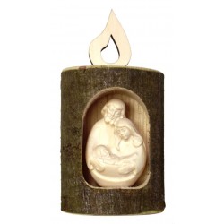 Nativité dans rondin  en...