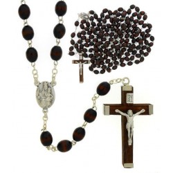 Rozenkrans Hout Donkerbruin...