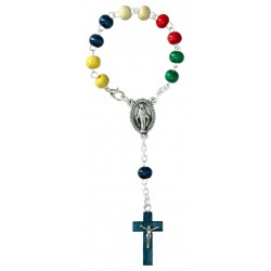 Rosary car Wood 3 colors