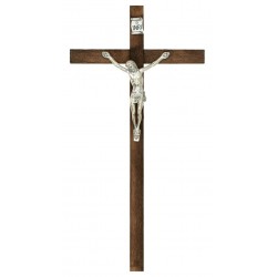 Kruisbeeld - 18 cm - Hout