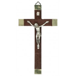 Kruisbeeld - 20 cm - Hout
