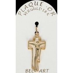 Croix Plaqué-Or - 28 X 14 mm