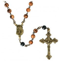 Chapelet Bois zebrano...