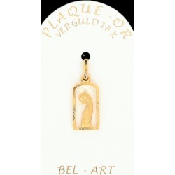 Gold plated medal  Virgin