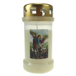 Kaars 3D / KK / wit / H...